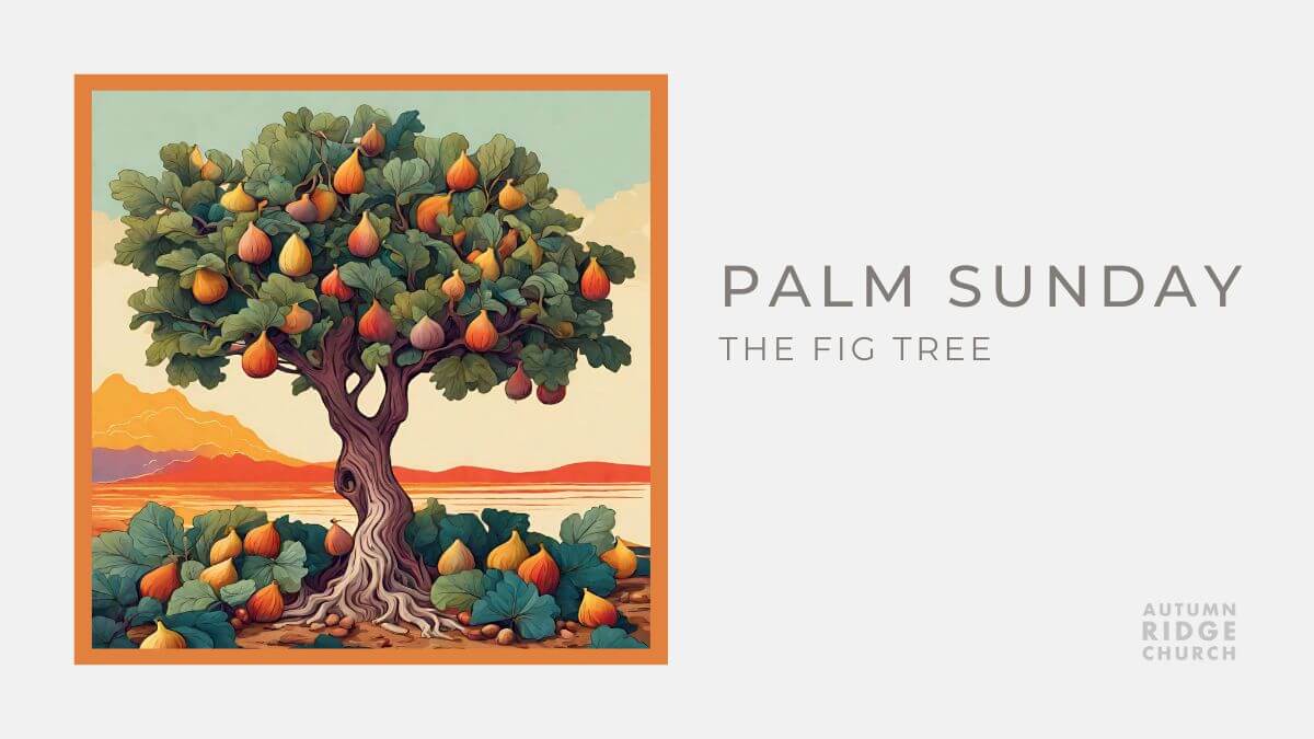 Message Notes: Palm Sunday - The Fig Tree
